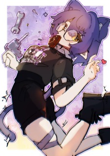 友人女体化イラスト