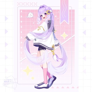 代理立ち絵イラスト(表情差分あり)