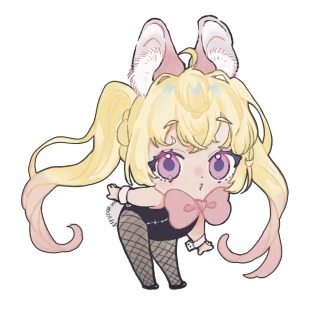 バニーガールの女の子