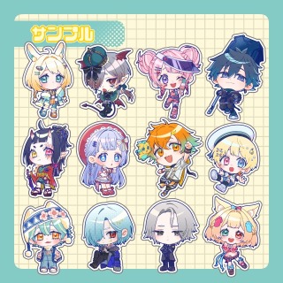 立ち絵(デフォルメ・等身)サンプル