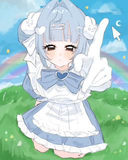 背景あり・簡易塗りイラスト