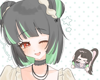 簡易塗りバストアップ