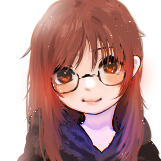 花狩まい似顔絵アイコン