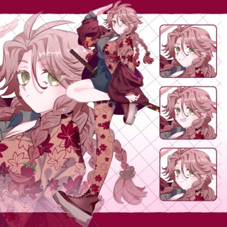 女性キャラクターサンプル