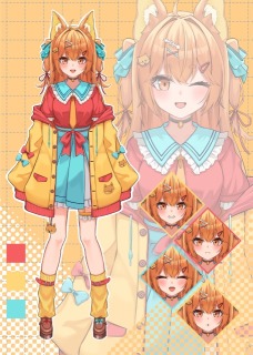 立ち絵(表情差分)