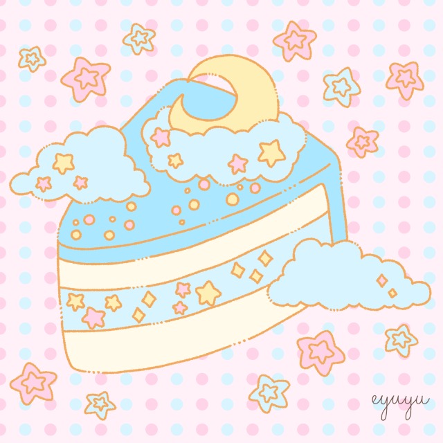 ケーキのイラスト見本