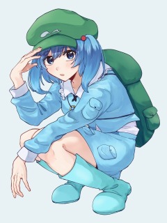 河城にとり　(絵柄の参考等にご覧ください)