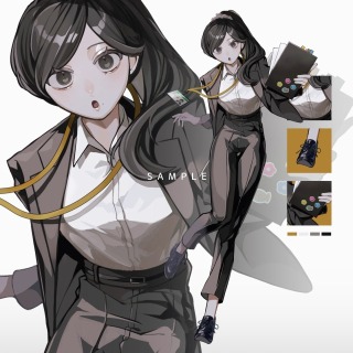 【立ち絵サンプル】女性