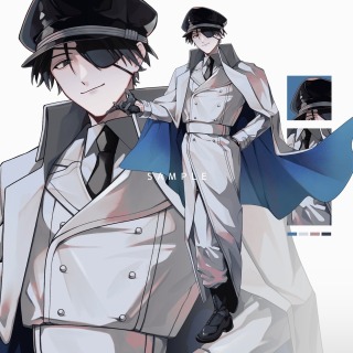 【立ち絵サンプル】男性