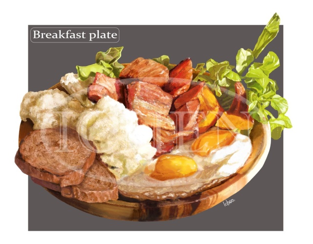 朝食盛り合わせ