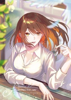一枚絵(背景描き込みあり)
