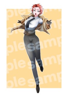 立ち絵イラストサンプル