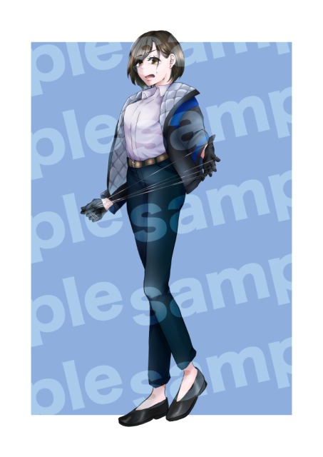 立ち絵イラストサンプル