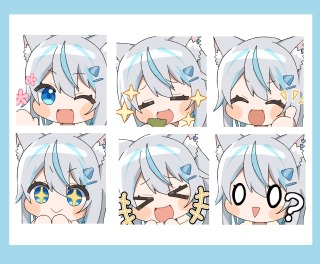 スタンプ用イラスト