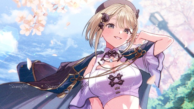 アニメスクショ風イラスト