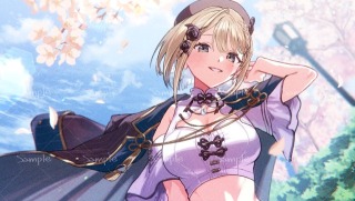 アニメスクショ風イラスト