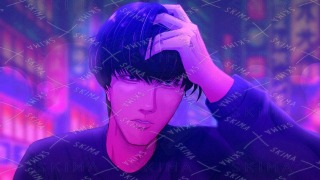 ダークな男性