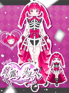 IRIAM対応立ち絵、ネームロゴ、SDイラスト