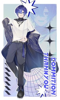 歌い手様 キャラクターデザイン＆立ち絵 制作