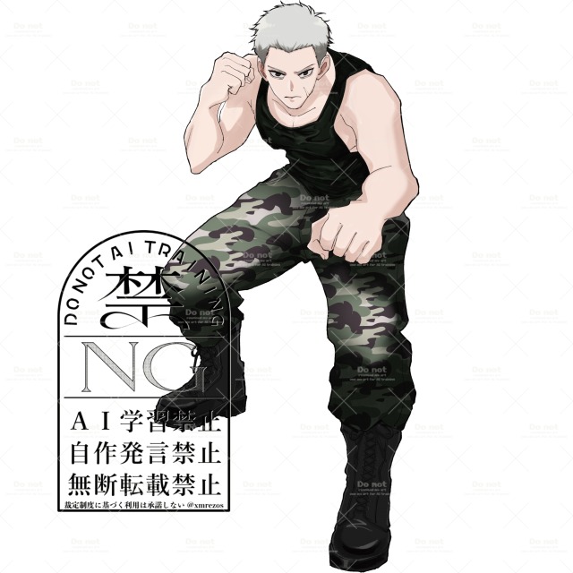 TRPG立ち絵｜男性