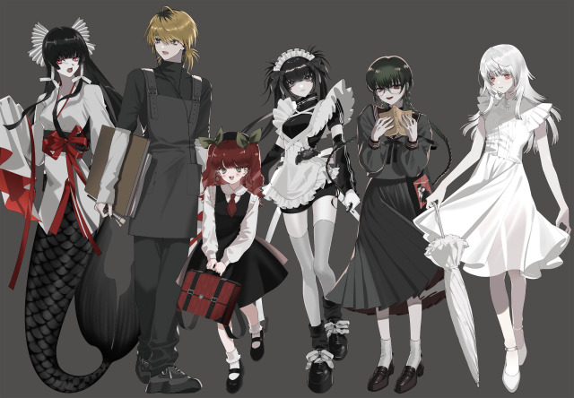 キャラ立ち絵など