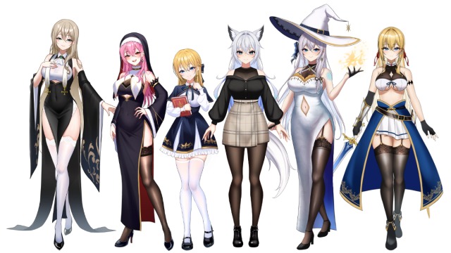 ocキャラクター立ち絵