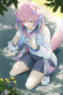 一枚絵（背景あり）