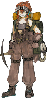 キャラクター人物立ち絵