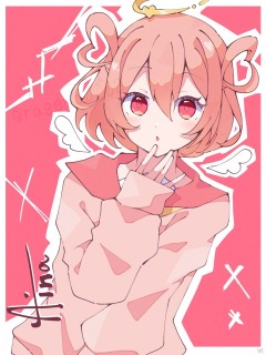 1枚絵　（パキッとアニメ塗り+シンプル背景）
