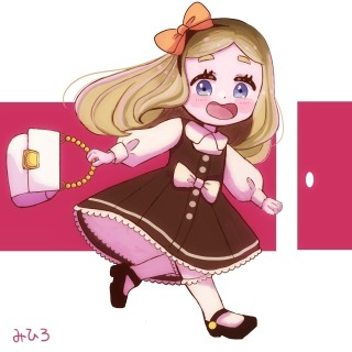 お洒落した女の子