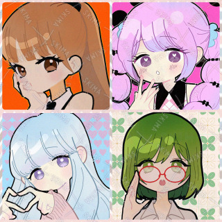 可愛い系SNSアイコンサンプル