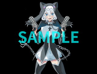 キャラクターデザイン・膝上立ち絵