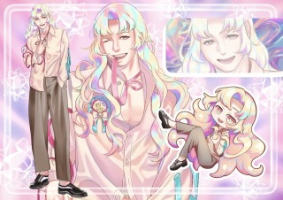 キャラクターイラスト(立ち絵、バストアップ、SDキャラ)
