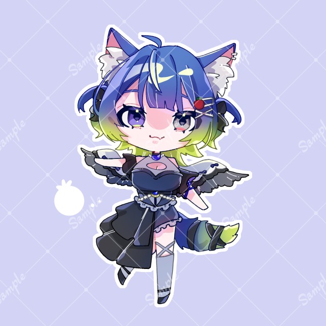 デフォルメキャラの全身