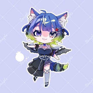 デフォルメキャラの全身