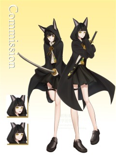 TRPG用立ち絵依頼