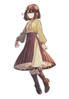 立ち絵サンプル（少女）