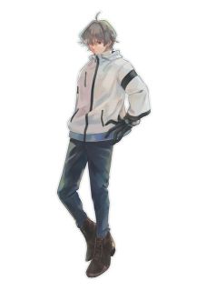 立ち絵サンプル（男）