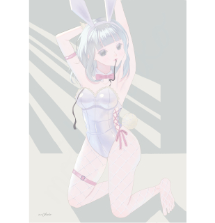 白バニー