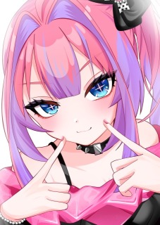 バストアップイラスト