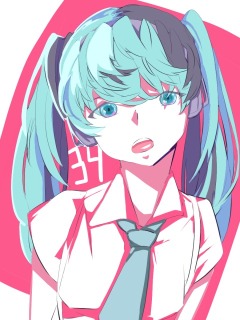 バストアップキャラクターイラスト