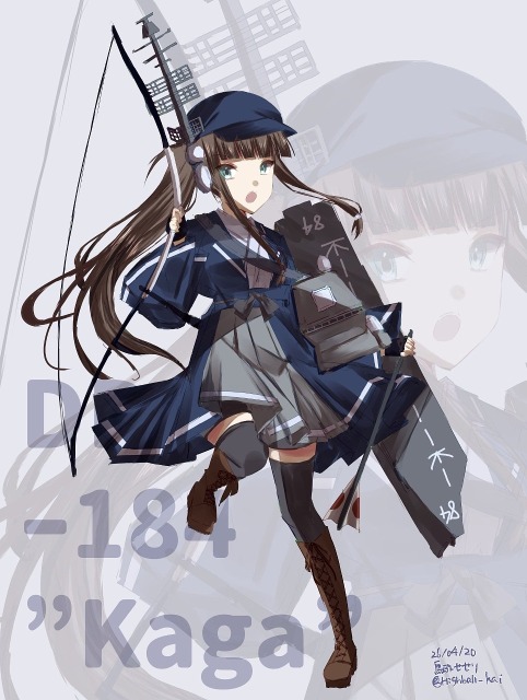 オリジナル艦船擬人化キャラクター