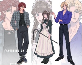 TRPGキャラデザ立ち絵