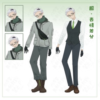 立ち絵：服・表情差分