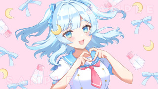 歌ってみた動画用イラスト