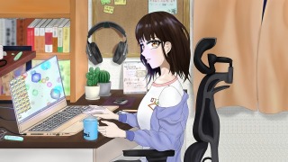 電脳ガール・休憩