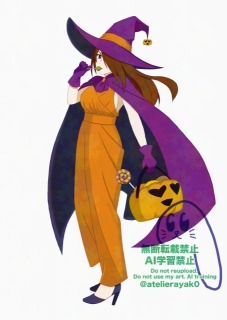 【スモールエス掲載】ハロウィンの魔女／一次創作