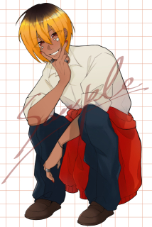 男性の立ち絵
