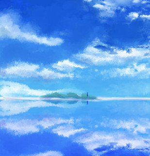 【練習】昼空