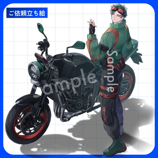 ご依頼品：TRPG立ち絵